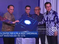 Data Center Tier IV Milik BDDC Diresmikan, Investasi USD 352 Juta