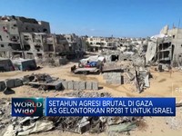 Video: Setahun Agresi di Gaza, AS Sumbang Rp281 Triliun ke Israel