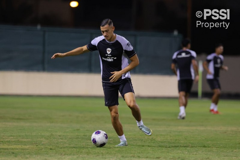 Timnas Indonesia Gelar Latihan Perdana di Bahrain. (PSSI) Timnas Indonesia Gelar Latihan Perdana di Bahrain. (PSSI)