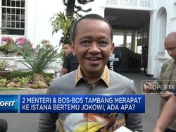 Video: 2 Menteri & Bos-Bos Tambang Merapat ke Istana Bertemu Jokowi