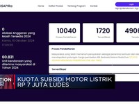 Video: Kuota Subsidi Motor Listrik Rp 7 Juta Ludes