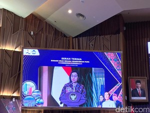 Bagi-bagi Gedung-Jalan Rp 374 T, Basuki Diibaratkan Sinterklas Oleh Sri Mulyani