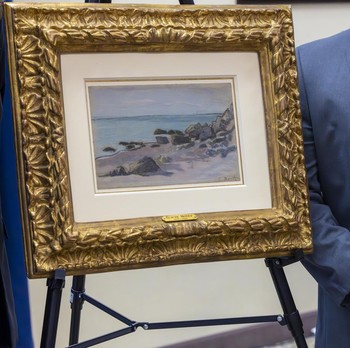 Penampakan Lukisan Monet yang Dicuri Nazi Saat Perang Dunia II