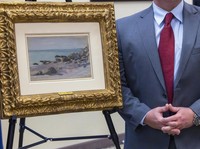 Penampakan Lukisan Monet yang Dicuri Nazi Saat Perang Dunia II