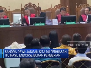 Video: Sandra Dewi Minta 141 Perhiasan Tak Disita karena Hasil Endorse