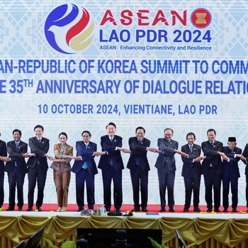 Potret Ma'aruf Amin di Laos, Bertemu 11 Orang Kuat di ASEAN