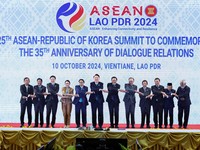 Potret Ma'aruf Amin di Laos, Bertemu 11 Orang Kuat di ASEAN