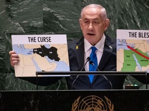 Heboh Peta Timur Tengah Baru yang Diusulkan Israel, Seperti Apa?