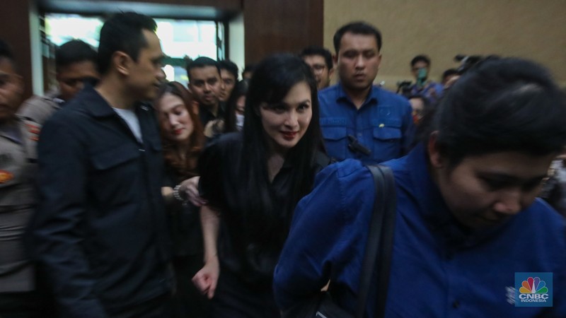 Sidang lanjutan kasus dugaan korupsi pengelolaan tata niaga komoditas timah di wilayah Izin Usaha Pertambangan (IUP) PT Timah dengan di Pengadilan Tipiko, Jakarta, Kamis (10/10/2024).  (վ/Faisal Rahman)