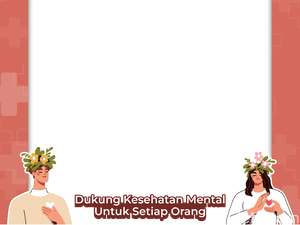 10 Twibbon Hari Kesehatan Mental Sedunia 2024, Yuk Bagikan di Medsos!