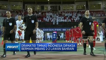 Video: Indonesia Vs Bahrain Imbang, Diwarnai Dugaan Wasit Curang!
