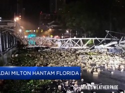 Video: Efek Badai Milton, 2.000 Pom Bensin di Florida Kehabisan BBM