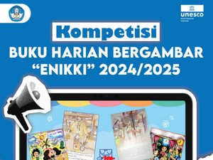 Ada Lomba Buku Harian Khas Jepang Enikki dari UNESCO Buat Siswa SD, Ikut Yuk!
