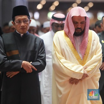 Momen Imam Besar Masjid Nabawi Salat Jumat di RI, Beri Pesan Ini