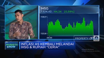 Video: Inflasi AS Kembali Turun, IHSG dan Rupiah Kompak Menguat