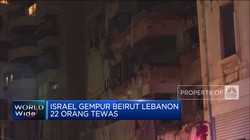 Video: Israel Gempur Beirut Lebanon, 22 Orang Tewas