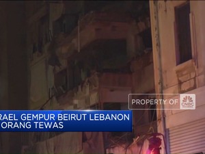 Video: Israel Gempur Beirut Lebanon, 22 Orang Tewas