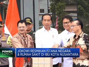 Video: Jokowi Resmikan Istana Negara & Rumah Sakit di IKN