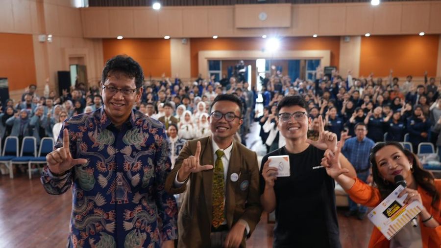 Kelas Cuan LPS di ITB. (Dok CNBC Indonesia)