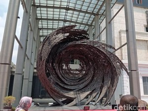Patung Ikonik Nyoman Nuarta di Museum Nasional, Akan Dipindahkan ke GNI