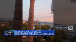 Video: Pangkalan Militer Rusia Diserang Drone, Ukraina Jadi Dalangnya