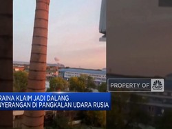 Video: Pangkalan Militer Rusia Diserang Drone, Ukraina Jadi Dalangnya