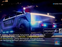 Sangar! Cyber Truck Jadi Mobil Kepolisian AS
