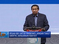 Video: SBY Pesan ke Prabowo Tak Takut Dikritik!