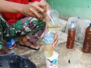 Air Sumur Warga Bima Tercemar, Air Berbau Minyak-Warna Kuning Pucat