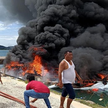 Detik-Detik Speedboat Cagub Maluku Utara Meledak, 5 Orang Tewas