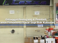 Video: Ditinggal Pedagang & Pembeli, Marak Pasar Sepi Bak Kuburan!
