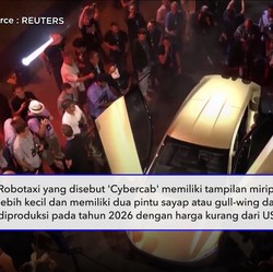 Video: Elon Musk Pamerkan Robotaxi 'Cybercab', Pembunuh Driver Online!