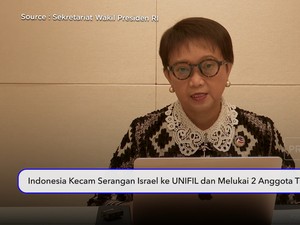 Video: Respons Tegas RI Usai Serangan Israel Lukai Anggota TNI