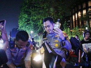Polisi Gelar Razia Cegah Balap Liar di Jl Sudirman Jakpus, Tilang 71 Motor