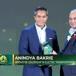 Raih Penghargaan Inovatif Leadership, Ini Pesan Anindya Bakrie