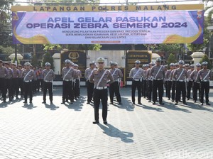 Polres Malang Gelar Operasi Zebra Semeru 2024, Fokus Tekan Angka Laka