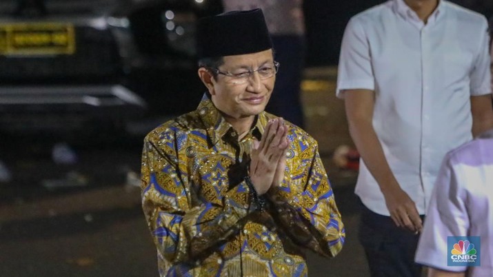 Imam Besar Masjid Istiqlal,  Nasaruddin Umar. (CNBC Indonesia/Faisal Rahman)