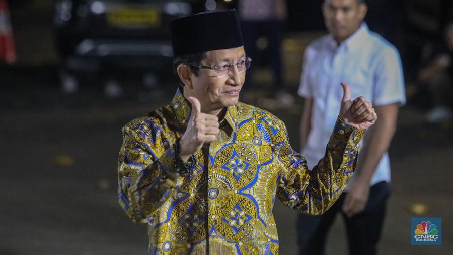 Imam Besar Masjid Istiqlal,  Nasaruddin Umar. (CNBC Indonesia/Faisal Rahman)