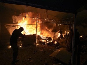 Video: Kejamnya Serangan Israel di Deir Al-Balah, Pengungsi Terbakar Hidup-hidup