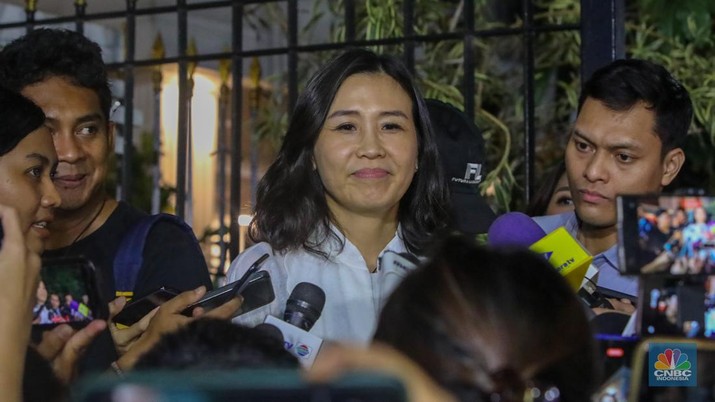 Mantan istri dari Gubernur DKI Jakarta Basuki Tjahaja Purnama, Veronica Tan. (CNBC Indonesia/Faisal Rahman