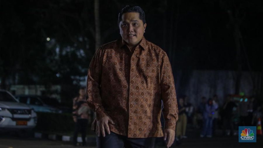 Menteri BUMN Erick Thohir. (CNBC Indonesia/Faisal Rahman)