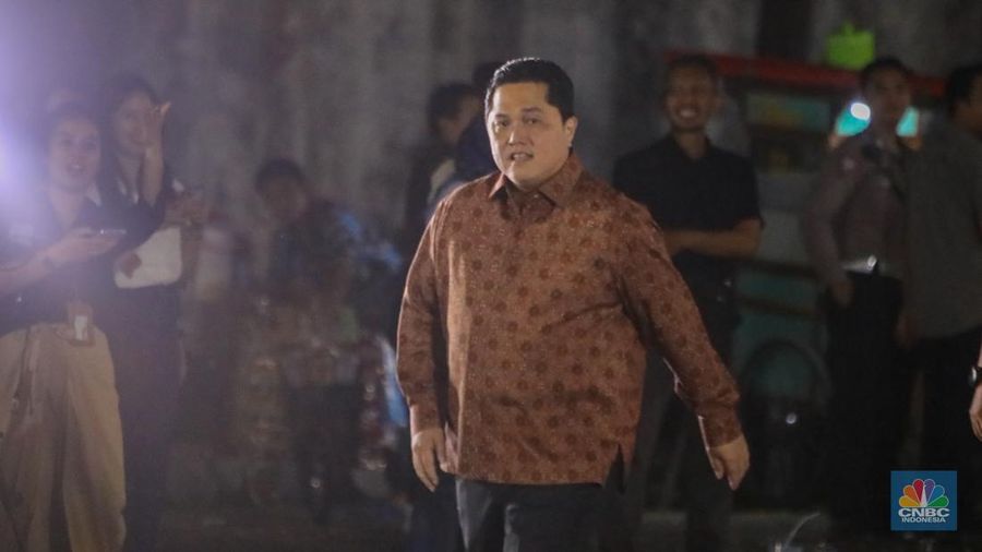 Menteri BUMN Erick Thohir. (CNBC Indonesia/Faisal Rahman)