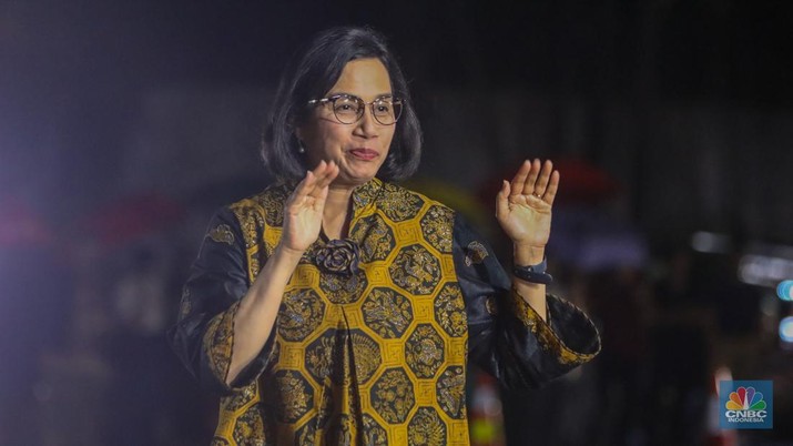 Menteri Keuangan Sri Mulyani (CNBC Indonesia/Faisal Rahman)