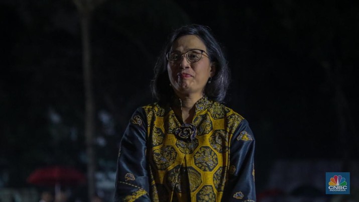 Menteri Keuangan Sri Mulyani (CNBC Indonesia/Faisal Rahman)