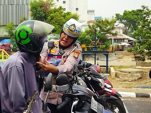 Polisi Gelar Operasi Zebra di Jakpus, Pelanggar Aturan Lalin Diberi Imbauan