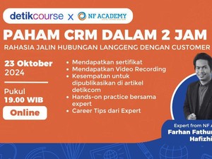 Kelas CRM detikCourse Bongkar Rahasia Bikin Pelanggan Setia dengan Produkmu