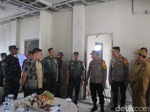 Pangdam Siliwangi-Kapolda Jabar Tinjau Pembangunan Pos Gabungan di Bogor