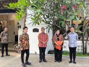 Pimpinan MPR Bertemu Gibran di Menteng, Bahas Pelantikan Presiden-Wapres