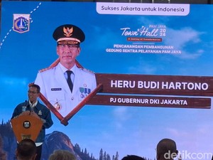 Heru Budi Resmikan Pembangunan Gedung Sentra Pelayanan PAM Jaya