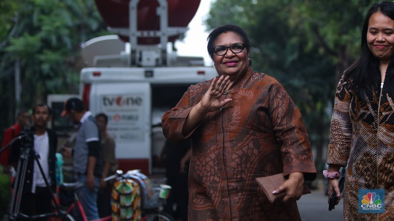 Politikus Partai Golkar, Meutya Hafid. (CNBC Indonesia/Faisal Rahman)